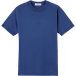 Футболка Compass Printed Crewneck STONE ISLAND, синий - фото