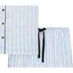 Пижамный комплект Victoria's Secret в сине-белую полоску (подарочный набор) - фото 6