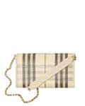 Кошелек с цепочкой Highlands Burberry, бежевый - фото 4