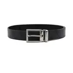 Двусторонний ремень Vezzola Guess, черный - фото