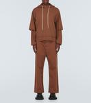 Хлопковые брюки-карго Lido Rick Owens, Khaki Brown - фото 2