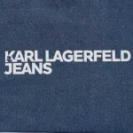 Сумка-шоппер Karl Lagerfeld Ew Logo, синий - фото 3