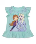 Детский топ и велосипедки для девочек Frozen, синий - фото 8