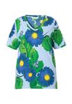 Футболка MIAMODA A-LINIE BLUMENMUSTER, Spring Blue/Blue - фото 6