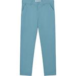 Хлопковые чиносы LACOSTE, синий - фото