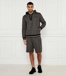 Шорты Ea7 Regular Fit с принтом, черный - фото 2