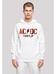 Пуловер F4NT4STIC Basic ACDC Rock Band PWRUP Photo Logo, белый - фото 3