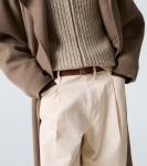 Ремень кожаный Rail Lemaire, Pecan Brown - фото 2