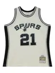 Топ Spurs 1998 Tim Duncan Mitchell & Ness, белый - фото