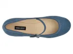 Балетки Classik Ballet Flat Nine West, синий - фото 5