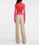 Рубашка La Chemise Maille Sognu Jacquemus, красный - фото 3