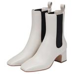 Женские короткие челси-ботфорды 6 см ASH, белый - фото 7