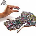 Деревянный пазл Античный Мамонт А3 Moments - фото 3