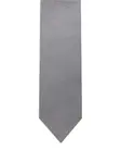 Шелковый галстук Corneliani, серый - фото 2