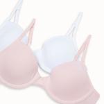 Детский бюстгальтер 2-pack molded flexi-wire Hanes, White Combo - фото 3