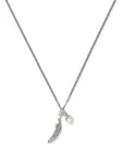 Колье с подвеской Emanuele Bicocchi, серебяный - фото