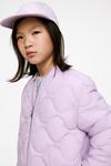 Стеганая куртка Arket, фиолетовый - фото 4