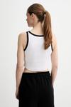 Топ Gestuz, белый - фото 3