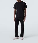 Футболка из хлопкового джерси с логотипом Givenchy, черный - фото 2