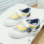 Детские скейтбординговые кроссовки Kids WARRIOR, белый темно-синий - фото 7