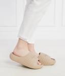 Шлепанцы женские Dsquared2 на толстой подошве, бежевый - фото 2