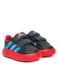 Кроссовки Grand Court Spider-Man Cf I JQ7828 Adidas, черный - фото 2