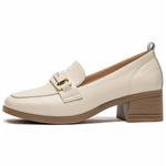 Conley Bird Лоферы 4,5 см Женские, Бежевый - фото 4