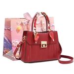 Yilv Yi Brigade Women Shoulder Bag, Красный - фото 2