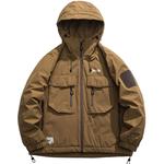 Пуховик унисекс Jeep, цвет Caramel - фото 5