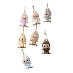 Labubu Wood Workshop Collection Swinging Plush Pendant Mystery Box POP MART - фото 4