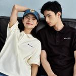 Футболка поло ss25 us version unisex Champion, розовый - фото 5