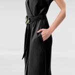 Платье cache coeur с v-образным вырезом Smart And Joy, черный - фото 3