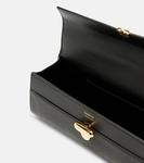 Сумка-тоут из кожи Slim Symmetry Savette, Black - фото 3