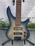 Бас-гитара Ibanez SR605E с 5 струнами в цвете Cosmic Blue Starburst Flat - фото 2