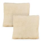 Комплект подушка Relaxdays, кремовый - фото