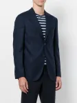 Приталенный пиджак Boglioli, синий - фото 3