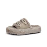 Шлепанцы женские Gemeiq, бежевый - фото 5