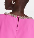 Креповое платье Amarella, украшенное кристаллами Safiyaa, Beverly With Multi-Pastels - фото 6