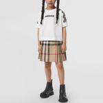 Детская юбка Burberry, цвет Archive Beige - фото 2