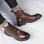 Мужские ботинки Cahhrrn X Martin Boot Men Beige Zuwudong - фото 10