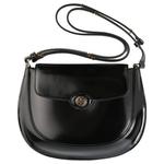 TORY BURCH Робинсон Спэззолато Маленькая Сумка Флип Чёрная - фото 2