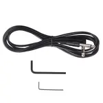 Белая электрическая бас-гитара White Glarry с 4 струнами - фото 9