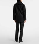 Двубортное шерстяное пальто Bottega Veneta, Black - фото 3