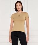 Футболка Guess Jeans Slim Fit, бежевый - фото