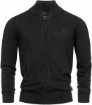 Вязаный кардиган INDICODE, черный - фото