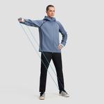 TRAINING Куртка мужская Descente, цвет DB-DARK BLUE - фото 9