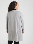 Вязаный кардиган Vero Moda Curve VMCSilje, Mottled Grey - фото 3