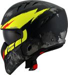 Шлем Suomy armor hi volt jet, Black/Yellow - фото 5