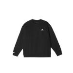 Adidas LABEL Свитшот Unisex Black Crew Neck Moderate Regular - фото 5