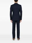 TOM FORD шерстяной костюм с однобортным пиджаком, синий - фото 4